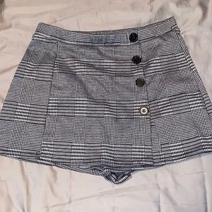 Iris plaid skirt